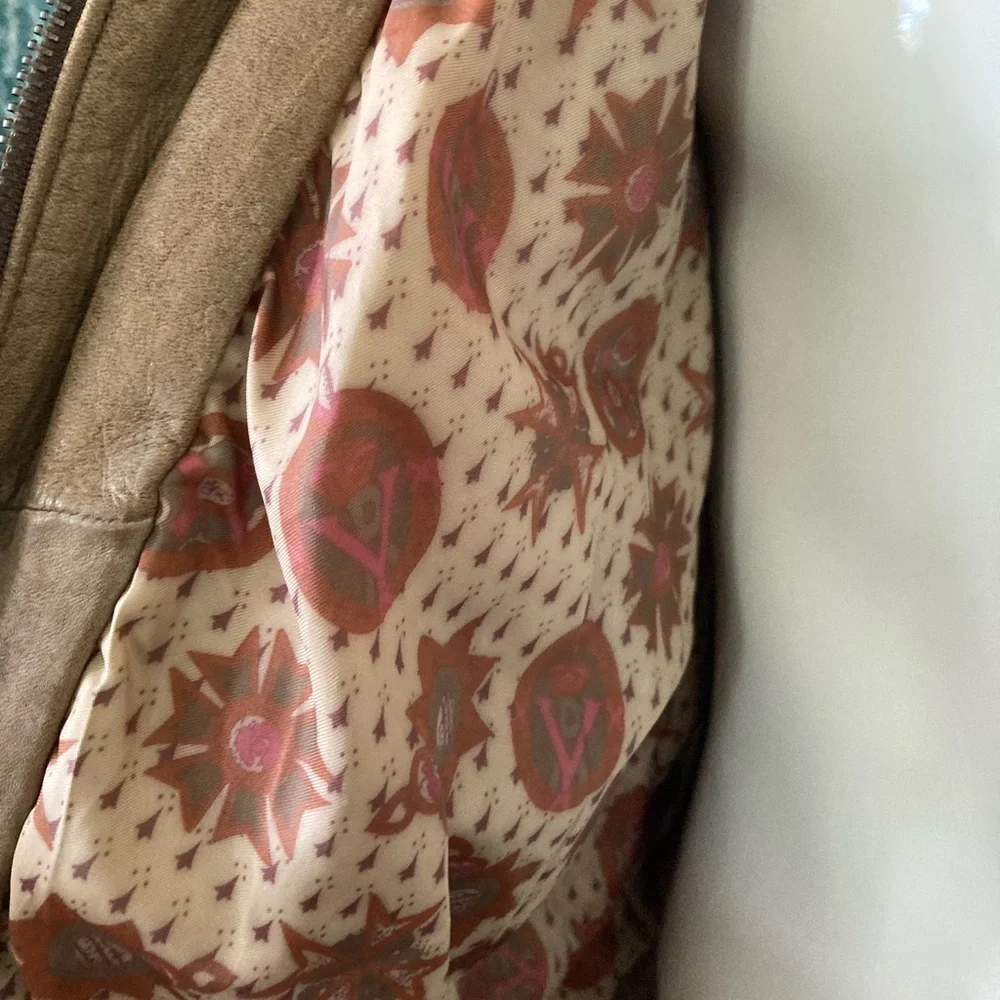 *HP* Hill&Archer, Vintage Bomber Leather Jacket, 44 - Picture 7 of 16